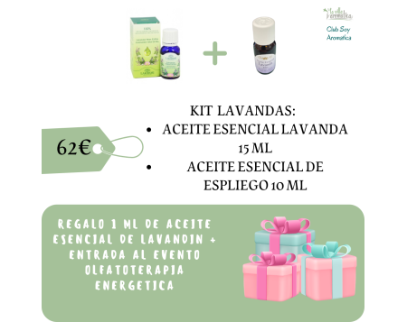 Pack de Aceites Esenciales de Lavanda: Relajación, Equilibrio y enegia